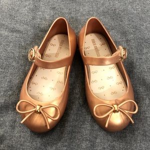 Mini Melissa Sweet Mary Jane- Gold